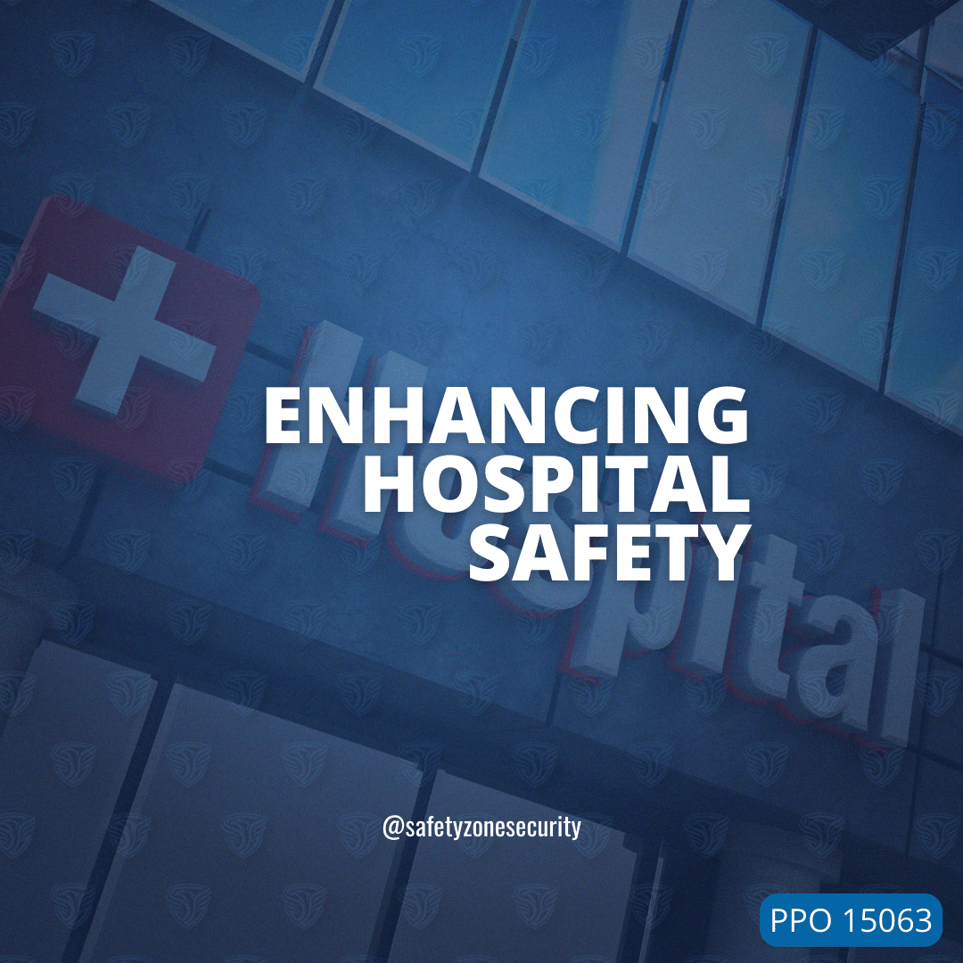 hospital background, safety zone security, enhancing hospital safety title