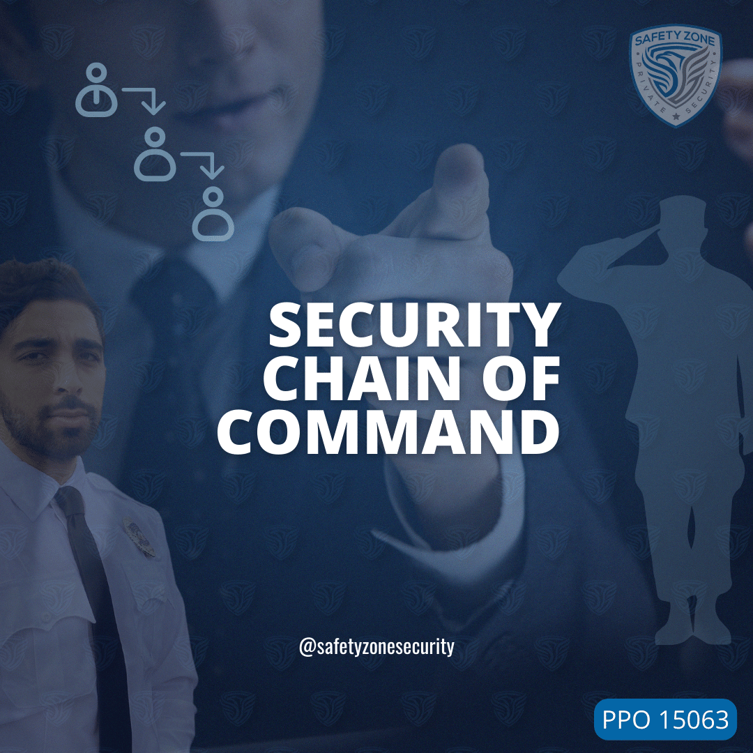 man in suit giving orders, safety zone security officer, safety zone logo