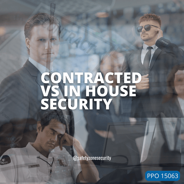 Contracted vs InHouse Security Guards Safety Zone Security